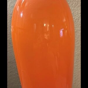 Vibrant Orange Vase